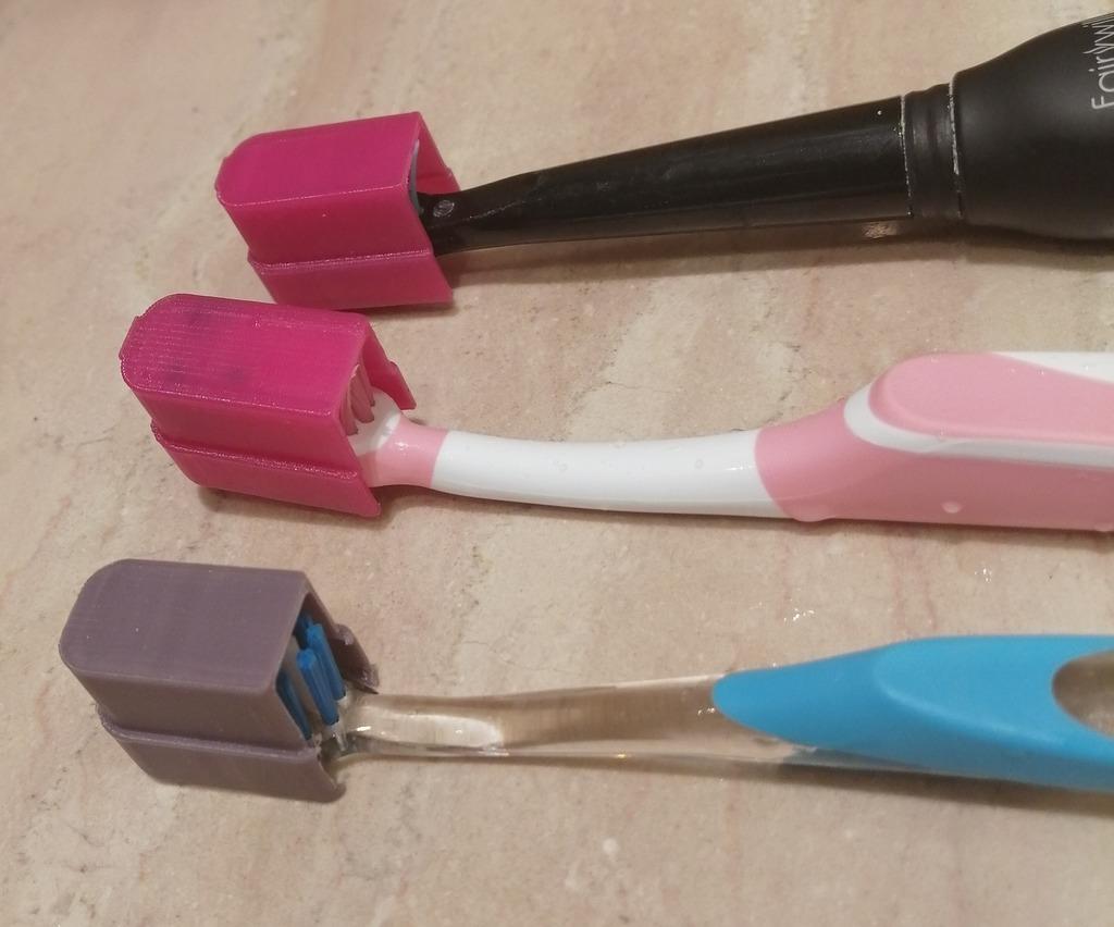  Evrensel Diş Fırçası Kapağı (Isteklerle) Plastik Aparat